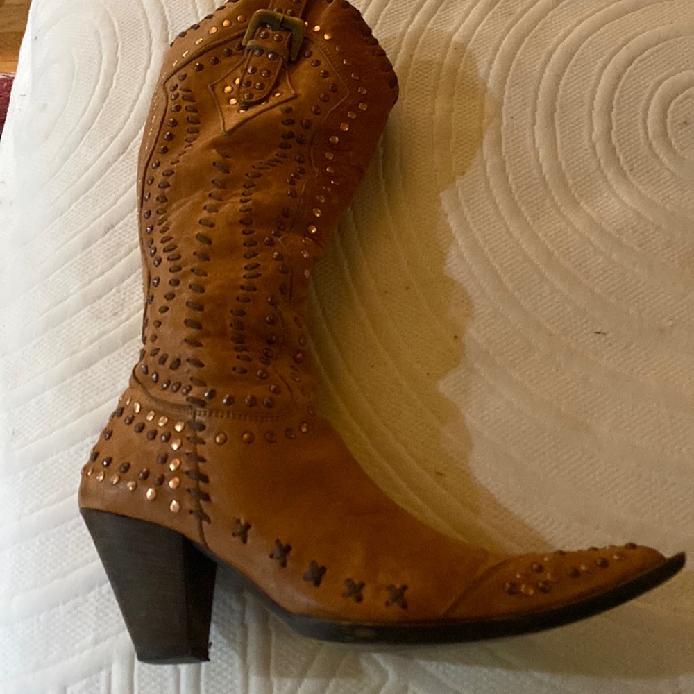 2/12 inch cowboy boots